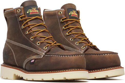 التراث الأمريكي للرجال من Thorogood - مقاس 6 بوصات Trail Crazyhorse Safety Moc Toe Maxwear 90 in Kuwait