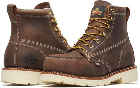 التراث الأمريكي للرجال من Thorogood - مقاس 6 بوصات Trail Crazyhorse Safety Moc Toe Maxwear 90 in Kuwait