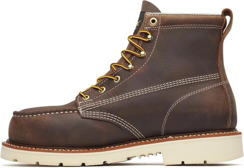 التراث الأمريكي للرجال من Thorogood - مقاس 6 بوصات Trail Crazyhorse Safety Moc Toe Maxwear 90 in Kuwait