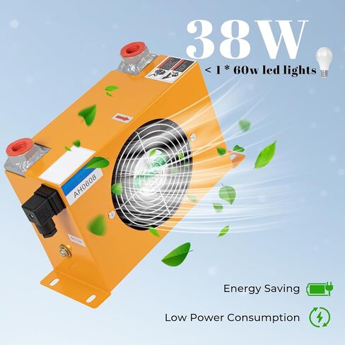 AH0608T-CA مبرد هواء الزيت الهيدروليكي 12 فولت 38 وات 60 لتر/دقيقة، أداة ملحقات التبريد in Kuwait