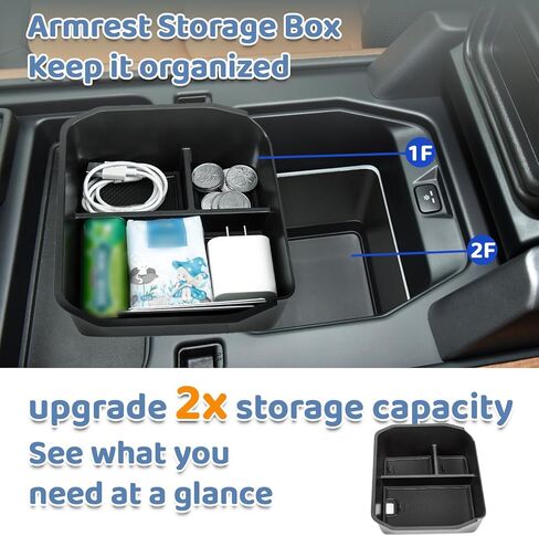 منظم وحدة التحكم المركزية متوافق مع صندوق تخزين مسند الذراع ومسند الذراع وصينية مخفية ومنظم وحدة التحكم الوسطى 2020-2024 - ليس لإصدار الثلاجة in Kuwait