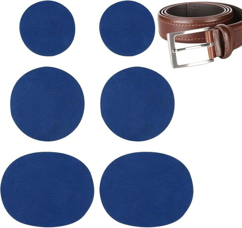 6 Pieces/Pack Blue Shoe Patches Adhesive Shoe Patch Vamp Repair Stickers Sneakers Leather Shoes Rim Stickers Repairment of Heel Repair Patch Care Kits Shoe Care Treatments and Dyes Accessories in Saudi Arabia