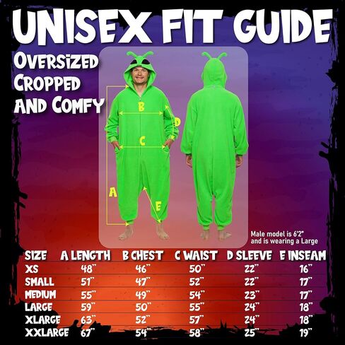 Funziez! Outer Space One Piece Costume Jumpsuit Alien Onesie and Astronaut Costume in Kuwait