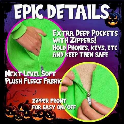 Funziez! Outer Space One Piece Costume Jumpsuit Alien Onesie and Astronaut Costume in Kuwait