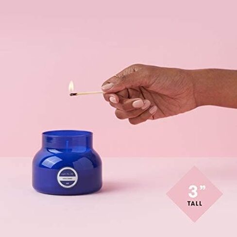 Capri Blue Volcano Scented Candles - Luxury Candles for Home Scented with Tropical Fruit & Sugared Citrus - Soy Candle Wax Blend - Tropical Candle - Jar Candles - Blue Candle (19 oz) in Kuwait