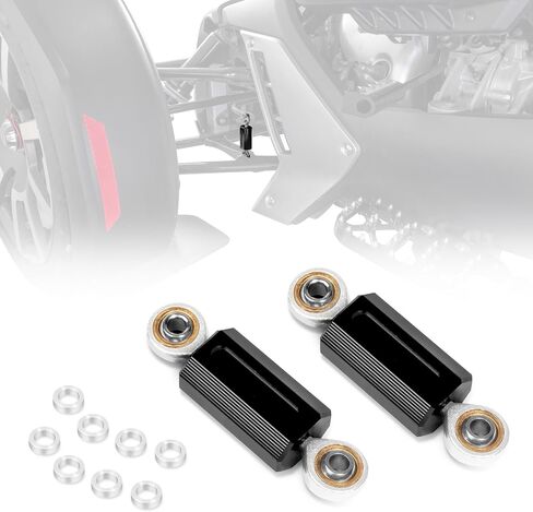 Billet Aluminum Sway Bar End Links for the Can-Am Ryker 600/900 / Rally (2019-2025) & Sport (2022-2025)| Rod End Kit (Red) in Saudi Arabia
