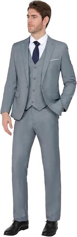 MAGE MALE Men's Suit Jacket One Button Elegant Solid Slim Fit Single Breasted Party Blazer Jacket in Saudi Arabia