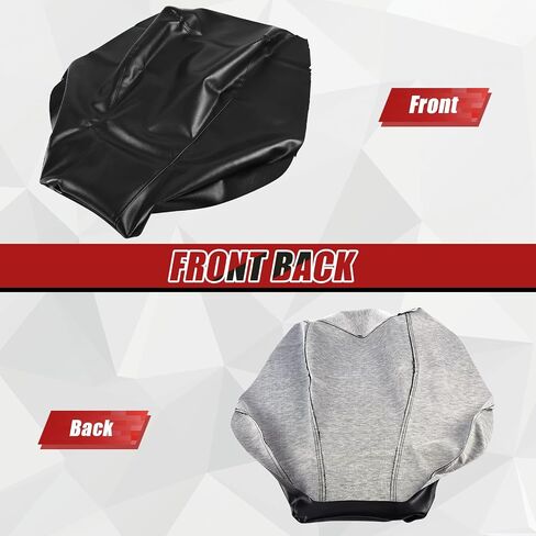 Micro Fiber Leather Seat Cover Replacement for 2000-2006 Honda TRX350 Rancher and 2004-2006 Honda TRX400 Rancher ATV Seat Accessories Black in Saudi Arabia