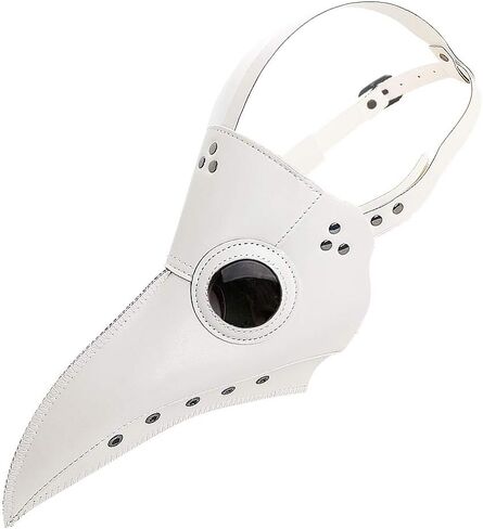 Plague Doctor Mask Bird Beak Mask Latex Long Nose Cosplay Steampunk Scary Mask for Halloween Costume in Saudi Arabia