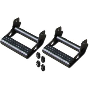 RealTruck RKR Detachable Steps (Sold In Pairs) | Textured Black | JPTS32 | Compatible With All RKR Rails by RealTruck