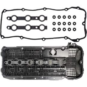 11129070990 for BMW 325i Valve Cover Gasket 2.5L BMW 330i 330ci 530i E46 Engine Cover Gasket L6 3.0L E39 E53 E60 E83 M54 X3 X5 Z3 Z4 323i 328i 1998 1999 2000 2001 2002 2003 2004 2005-2007 11120030496