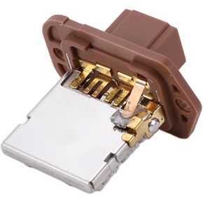 Motoforti HVAC Blower Motor Resistor Heater Blower Resistor for Hyundai Santa Fe 2005-2012 Metal ABS No.979072B000 Silver Tone