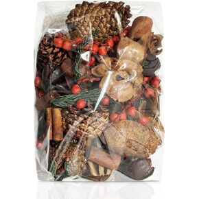 Winter Potpourri Bag Natural Woodland Blend for Christmas Home Decoration Long-Lasting Fragrance Perfect for Bathroom Decor and Balsam Fir and Pine Scented Vase Ball Filler