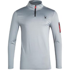 Spyder Men's Active Shirt - Quarter Zip Long Sleeve Performance Pullover (S-XL)