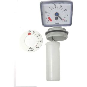 Afriso Mechanical Float Gauge Compatible with Fuel Oil, Diesel Oil, DEF or Water Tank 275, 330, 55 gallon. OEM