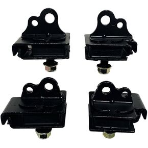 BOTTOM&TOP ENGINE MOUNT RUBBER DAMPER KIT Replacement for YAMAHA RHINO 660 YXR660 (2004-2007) GRIZZLY YFM660 (2002-2008)