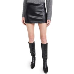 Joe's Women's The Vegan Leather Mini Skirt