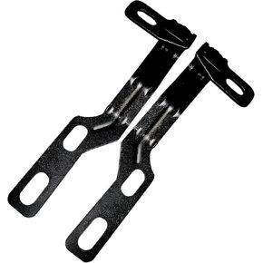 Engine Hood Hinge Ditch LED Mount Brackets for Auxiliary Offroad Pod Work Light Holes Diameter 1 inch Fit Cowl Panel at Windshield Base for Toyota Tacoma 2005-2015