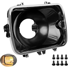 42437 Headlamp Bracket Bucket,for GMC Topkick Chevy Suburban Tahoe Kodiak Buick Oldsmobile Pontiac Cadillac, Repalce 5X7 Front Head Lamp Mounts Bracket Bucket Retainer Support Holder Mounting Kit