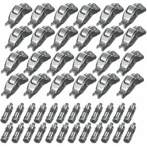 48pcs Engine Rocker Arms and Lifters Set 3L3Z-6564-BA+HT2305 For 2005-2010 Mustang F-150 F-250 F-350 F-450 F-550 2006-2010 Explorer 2005-2014 Expedition Navigator