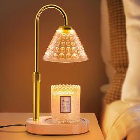Candle Warmer Lamp,Candle Warmer lamp with Timer for Jar Candles with 2 Bulbs,Decor Mom Christmas Birthday Gifts for Women,House Warming Gifts New Home Bedroom Decor