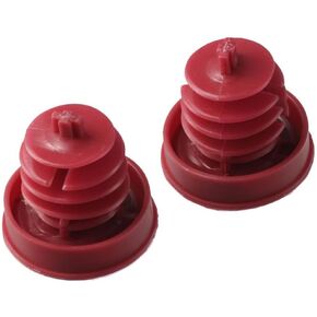 BYOBYO 2 Pcs Power Steering Pump Reservoir Cap, 53697-SB3 Red Cap Plug Cover Car Assessories Parts for Accord, for Acura, for Odyssey