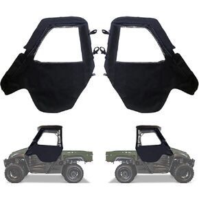 Soft Doors for Hisun Axis 500 700 Coleman 500 700 Massimo MSU500 Cab Protection 900D Double Layer Oxford Fabric With Zipper Left and Right Soft Cab Enclosure Side Doors