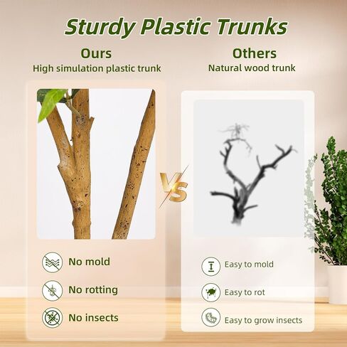 Artificial Olive Tree 6FT, Tall Faux Olive Trees Indoor Fake Olive Tree with Realistic Leaves and Fruits, Artificial Plants for Home Office Decor in Saudi Arabia
