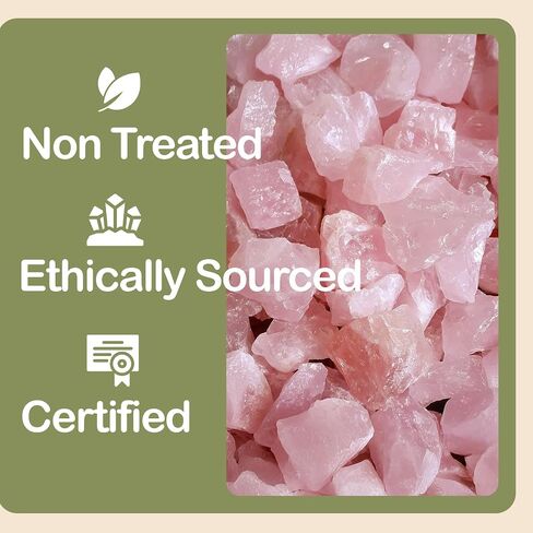YATSKIA Rose Quartz Tree, Gemstone Tree, Healing Crystals and Stones, Quartz Crystal Tree, Birthday Gifts for Mom, Tree of Life Decor, Unique Gifts for Women, Crystal Decorations in Kuwait