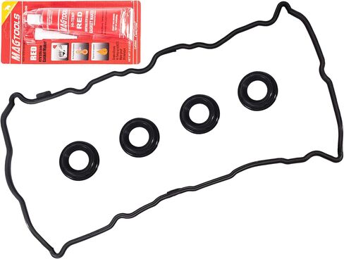 VS50777R for Nissan Altima 2.5 Valve Cover Gasket with 4 Spark Seal,Rogue Sentra 2.5L Engine Code QR25DE 2007 2008 2009 2011 2010 2012 07 08 09 10 11 12 036-1758 13270-JG30A VS50437A 13270JA00A. in Kuwait