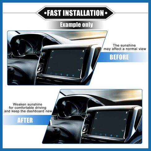Car Dashboard Cover Mat Compatible for Kia Sportage 2011-2015, Protective Polyester Black Center Console Interior Trim Dash Board Mat Item Replacement in Saudi Arabia