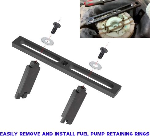 أداة حلقة قفل خزان الوقود العالمية 6599، أداة إزالة غطاء خزان مرسل الوقود ووحدة مضخة الوقود القابلة للتعديل، مفتاح ربط لفورد كرايسلر جنرال موتورز وغيرها in Kuwait