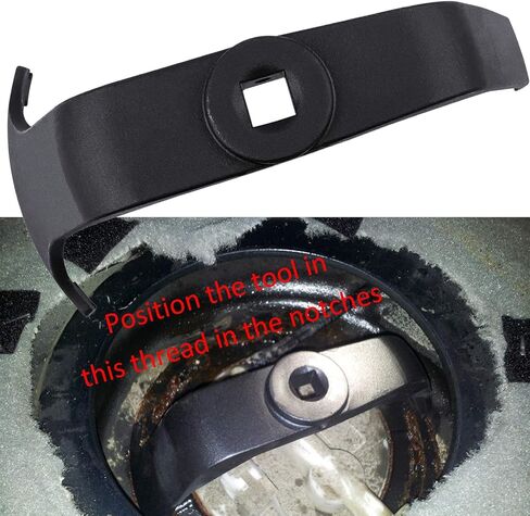 أداة حلقة قفل خزان الوقود العالمية 6599، أداة إزالة غطاء خزان مرسل الوقود ووحدة مضخة الوقود القابلة للتعديل، مفتاح ربط لفورد كرايسلر جنرال موتورز وغيرها in Kuwait