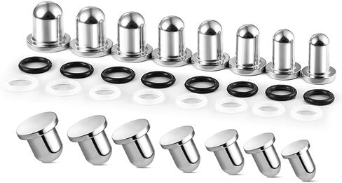Casvort Unique 0.5mm Increments 16G-00g Comfy Pain-free Single Flared Dead Stretching Plugs, Hypoallergenic Stretch Friendly Body Piercing Tapers, Pierced Ear Lobe Stretching Kits. in Saudi Arabia