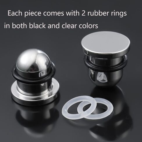 Casvort Unique 0.5mm Increments 16G-00g Comfy Pain-free Single Flared Dead Stretching Plugs, Hypoallergenic Stretch Friendly Body Piercing Tapers, Pierced Ear Lobe Stretching Kits. in Saudi Arabia