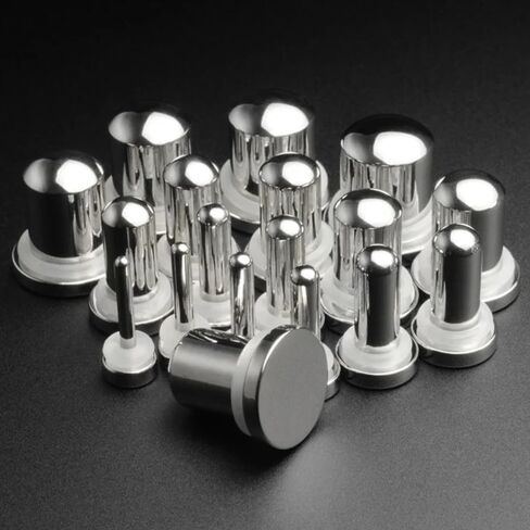 Casvort Unique 0.5mm Increments 16G-00g Comfy Pain-free Single Flared Dead Stretching Plugs, Hypoallergenic Stretch Friendly Body Piercing Tapers, Pierced Ear Lobe Stretching Kits. in Saudi Arabia