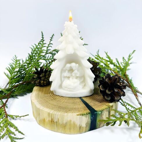 Christmas Candles (Nativity Scene) in Saudi Arabia