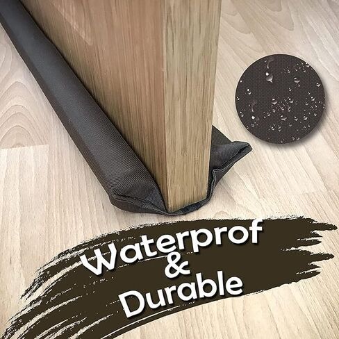 SAPPHIRE HOME Door Draft Stopper, Waterproof Under Door Draft Stopper, Premium Door Draft Stopper for Bottom of Door to Block Noise, Dust, and Cold Air (Grey) in Saudi Arabia