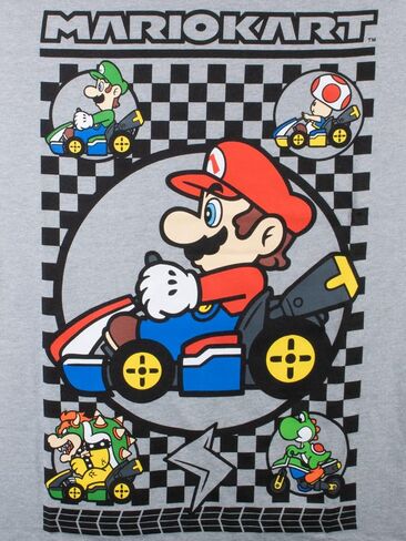 Nintendo Super Mario Boys T-Shirts 3-Pack, Super Mario Bros Characters 3-Pack of Tees for Boys Bundle Set in Saudi Arabia