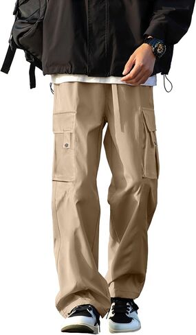الرجال السراويل البضائع غير رسمية الرباط مرونة الخصر سراويل للتسلق تجريب الركض Sweatpants الشارع الشهير بنطلون للرجال in Saudi Arabia
