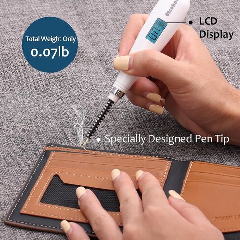 Thread Burner, USB Rechargeable Thread Zapper with LCD Display, Burn and Melt Easily, Cautery Pen for Beading, Weaving, Sewing, Leather & Jewelry Making in Saudi Arabia