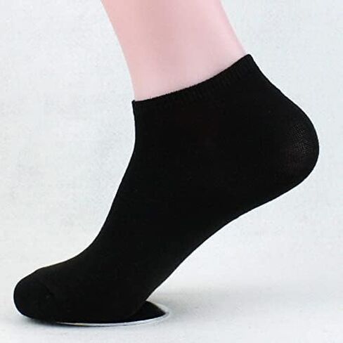 30 Pairs Men Ankle, Low Breathable Casual, Sports, Thin Athletic Short Sock Bulk (black), 18 in Kuwait