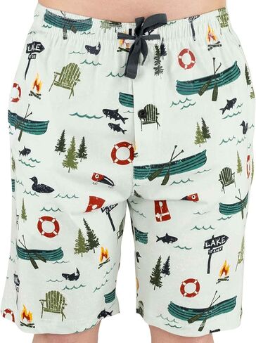 Lazy One Pajama Shorts for Men, Men's Pajama Bottoms, Sleepwear in Saudi Arabia