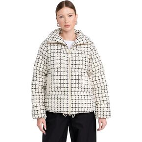 Varley Women's Eugene Check Short Puffer
