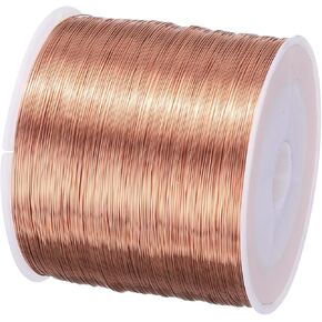 MECCANIXITY 0.1 مللي متر سلك مغناطيسي 8530ft سلك نحاس مصقول بالمينا مغناطيس لف ملف سلك 200 جرام 155C لمحولات المحولات in Kuwait