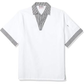Uncommon Threads Unisex Utility V-neck Pullover Chef Shirt