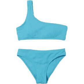 SOLY HUX Girl's One Shoulder Bikini Bathing Suits 2 Piece Swimsuits