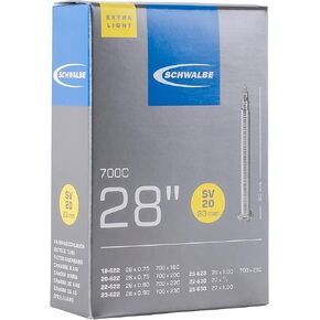 Schwalbe Cicli Bonin Men's Camere Presta Tube, Black, One Size/80 mm