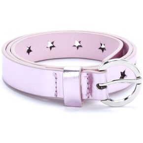 Girls Metallic Star Belt