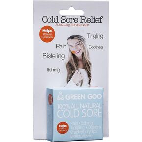 Green Goo Sierra Sage® Organics 100% All Natural Cold Sore Travel Tin .7 OZ